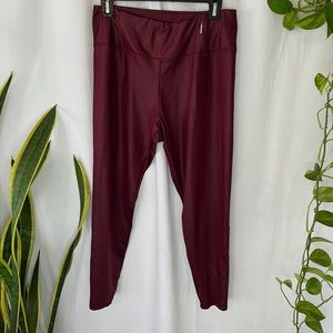 Tahari Sport | Burgundy Leggings